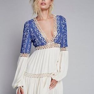 Free People | Boho Embroidery Dress